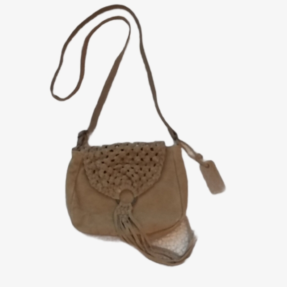 Merona Handbags - Merona Bohemian Suede Purse